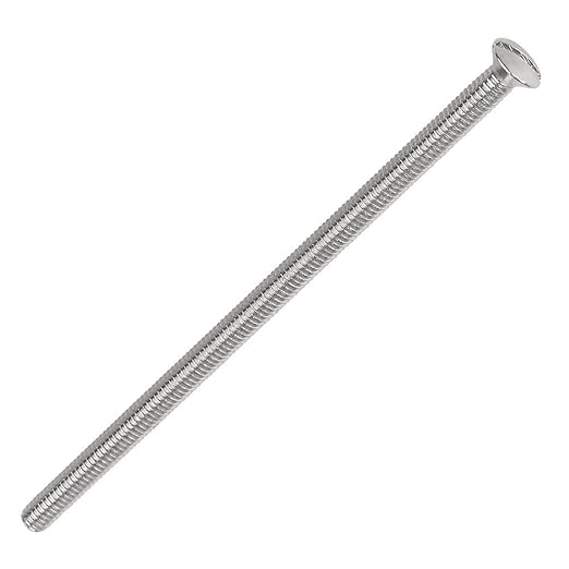 M3.5 (3.5mm x 75mm) Slotted Raised Countersunk Electrical Socket Screws (Pack of 10)